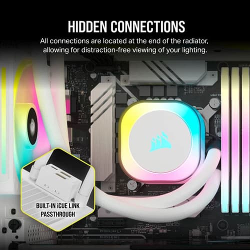 Corsair iCUE LINK H150i RGB White 360mm CPU Liquid Cooler